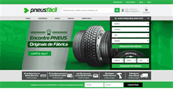 Desktop Screenshot of pneusfacil.com.br