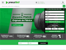 Tablet Screenshot of pneusfacil.com.br